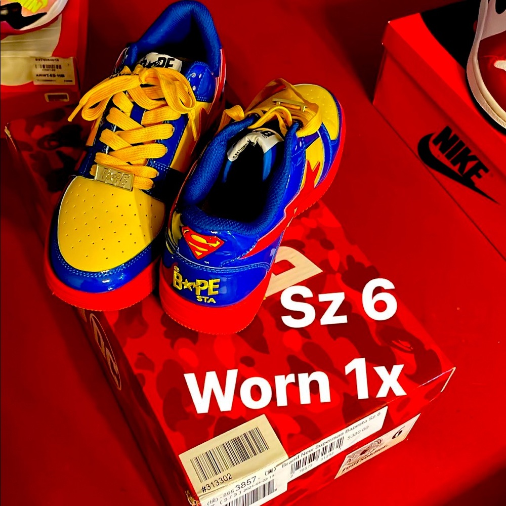 Superman Bapes size 6